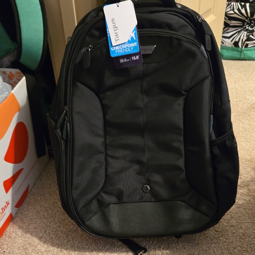 Targus Black Backpack Durable Classic Design